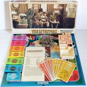 The Inventors Board Game Parker Brothers Vintage 1974 Complete